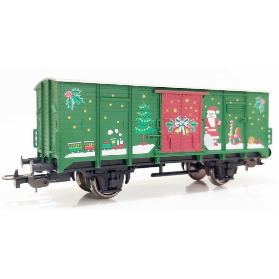 Świąteczny Wagon towarowy kryty (Christmas) Piko H0 1:87
